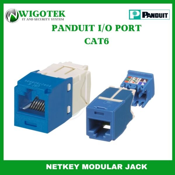 Panduit NetKey Cat 6 I/O Port Modular Jack