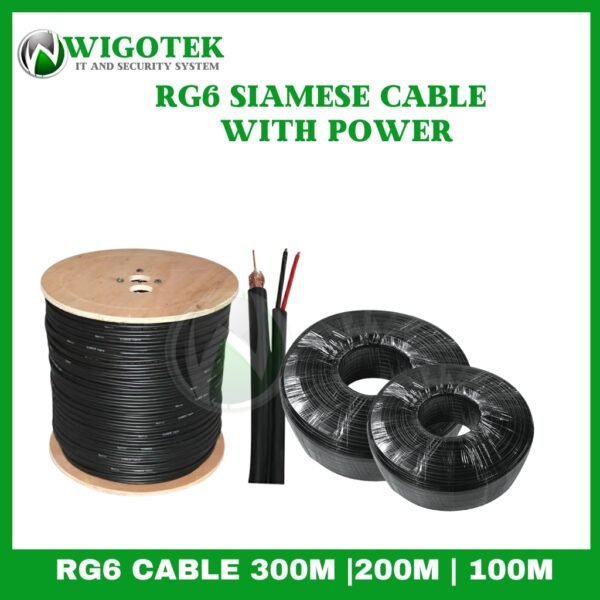 RG6 Siamese Coaxial Cable