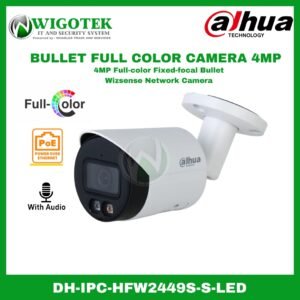 DH-IPC-HFW2449S-S-LED 4MP Full-Color Bullet Camera