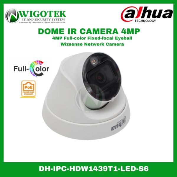 4MP Full-Color Dome WizSense Camera