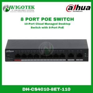 DH-CS4010-8ET-110 8-Port PoE Switch