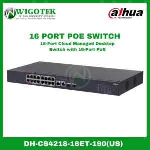 DH-CS4218-16ET-190 16-Port PoE Switch