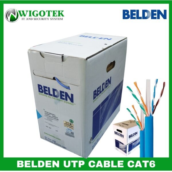 Belden UTP cables CAT6 blue