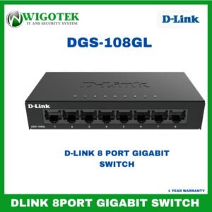 D-Link DGS-108GL 8-Port Gigabit Switch