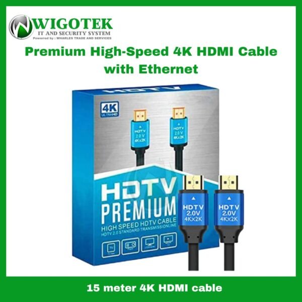 Premium High-Speed 4K HDMI Cable with Ethernet