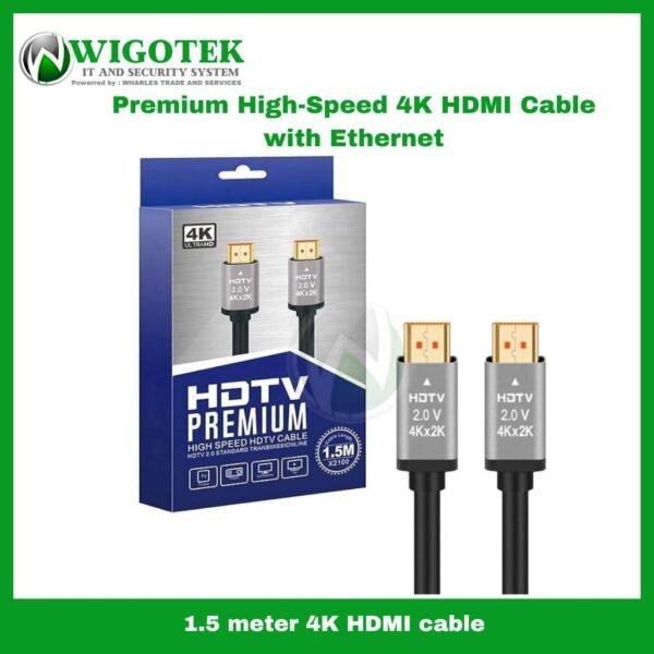 Premium High-Speed 4K HDMI Cable with Ethernet