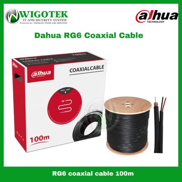 Dahua 100m RG6 Coaxial CCTV Cable